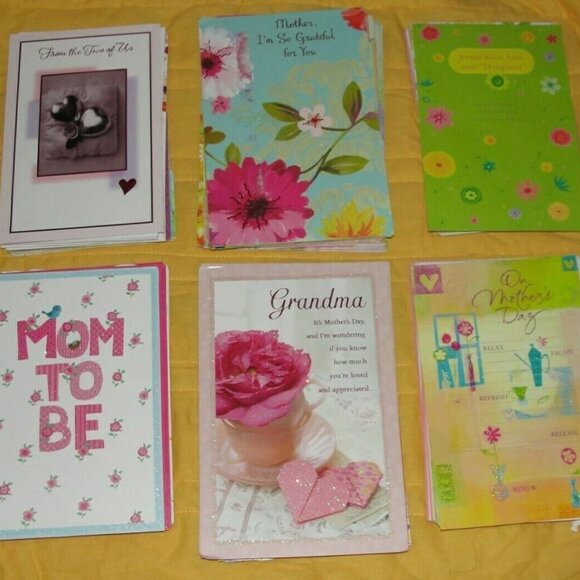 50 Assorted Mother's Day Greeting Cards